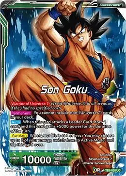 Son Goku // Sharpened Power Son Goku card art