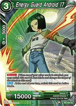 Energy Guard Android 17 card art