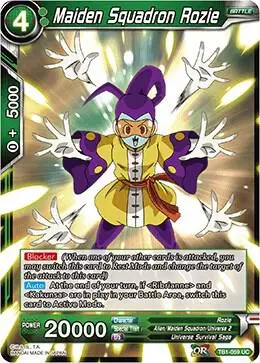 Maiden Squadron Rozie card art