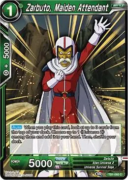 Zarbuto, Maiden Attendant card art