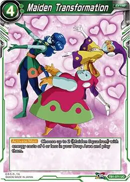 Maiden Transformation card art