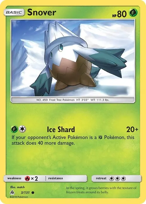 Snover card art