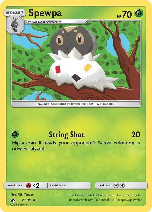 Spewpa card art