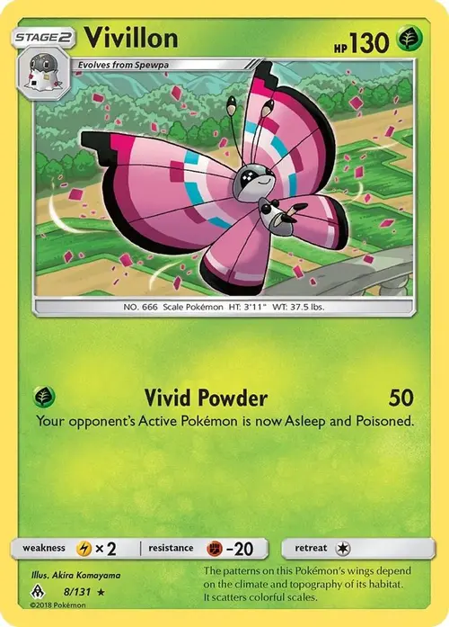 Vivillon card art