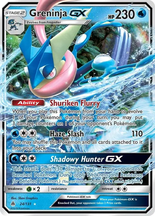 Greninja GX card art