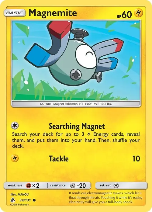 Magnemite card art