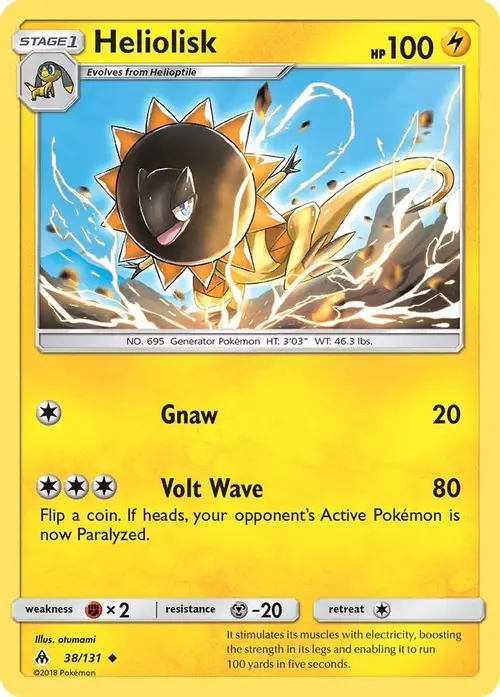Heliolisk card art