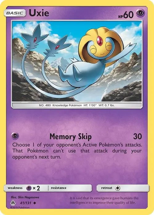 Uxie card art