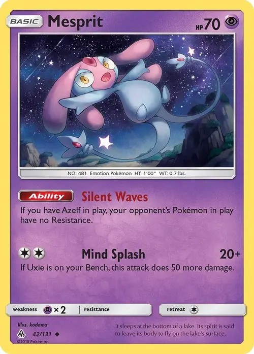 Mesprit card art