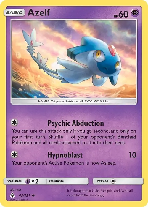 Azelf card art