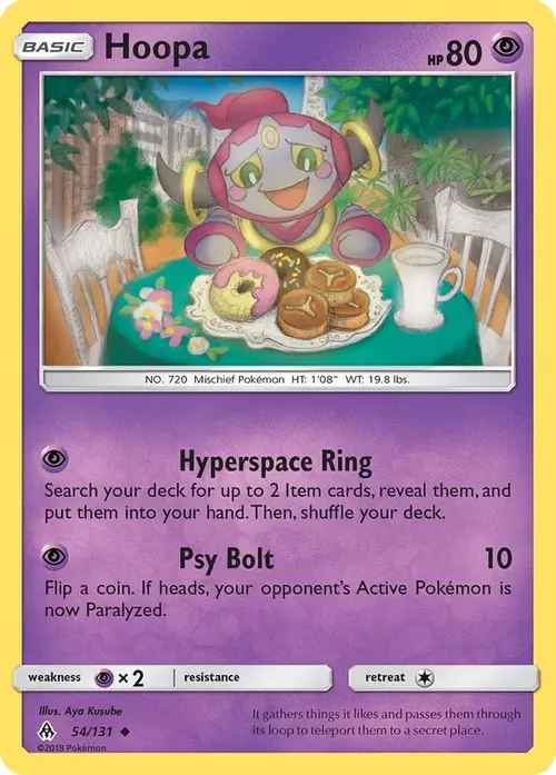 Hoopa card art