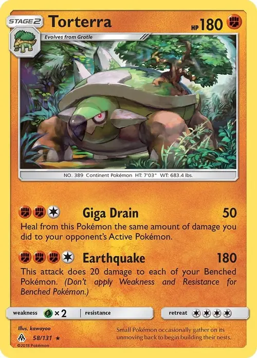 Torterra card art