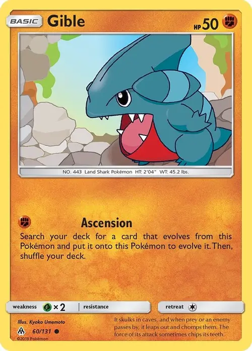 Gible card art