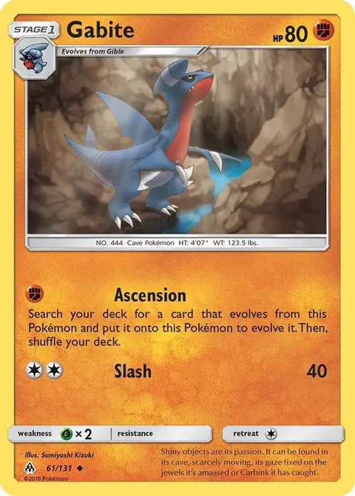 Gabite card art