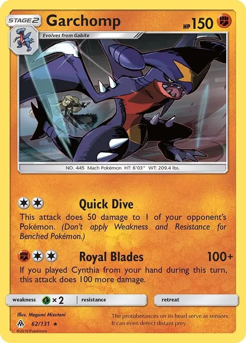 Garchomp card art