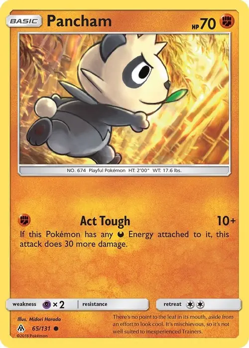 Pancham card art