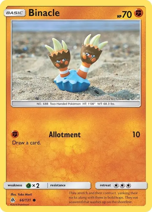 Binacle card art