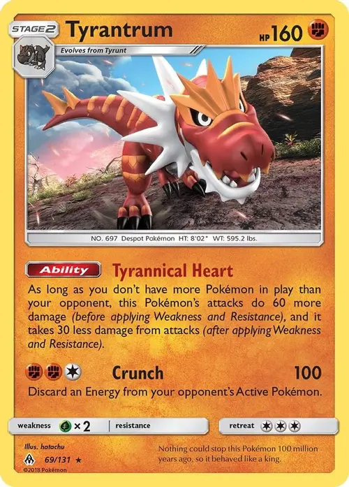 Tyrantrum card art