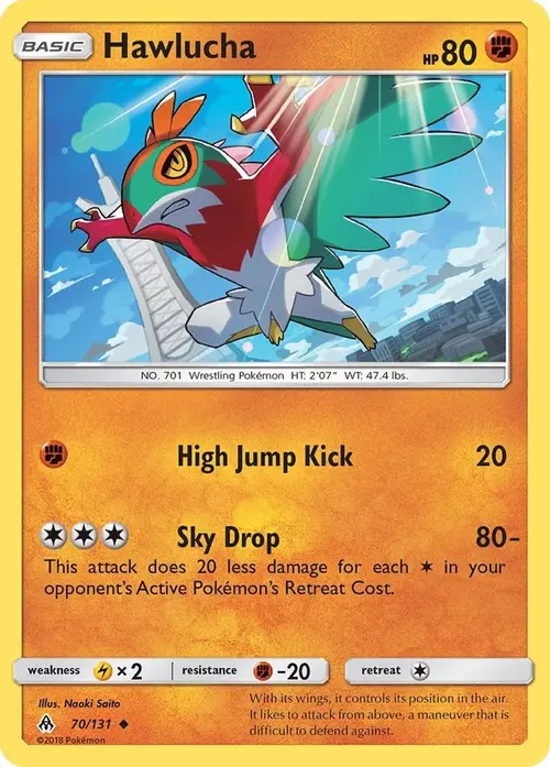 Hawlucha card art