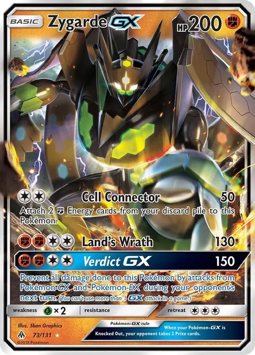 Zygarde GX card art