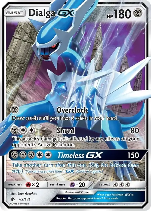 Dialga GX card art