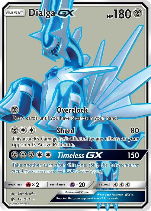 Dialga GX (Full Art) card art