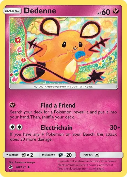 Dedenne card art