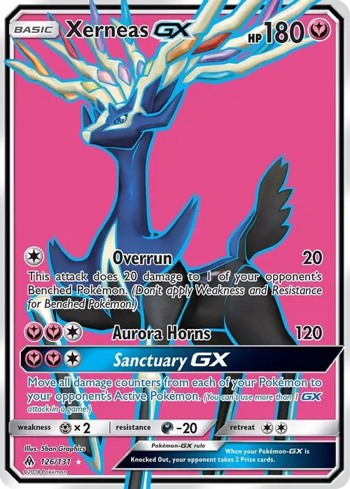 Xerneas GX (Full Art) card art