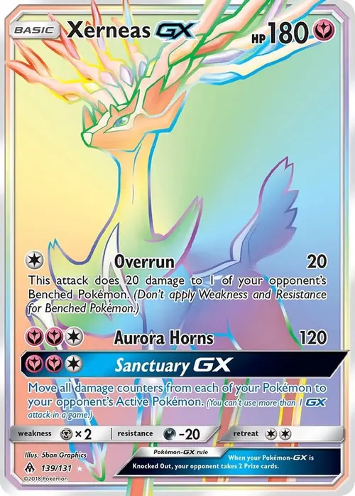 Xerneas GX (Secret) card art
