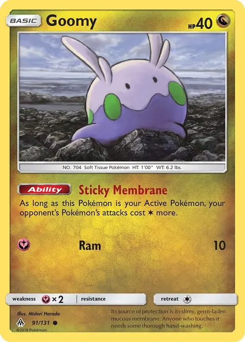 Goomy (91) card art