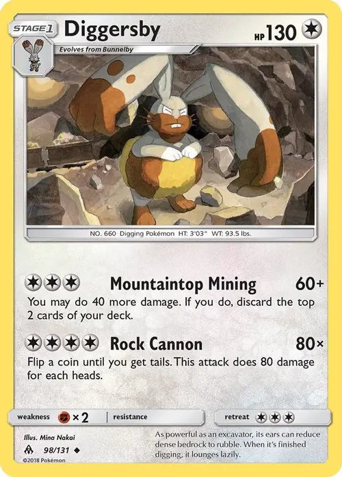 Diggersby card art