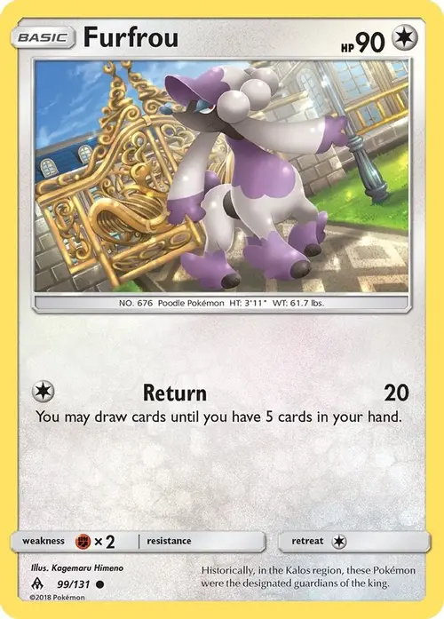 Furfrou card art