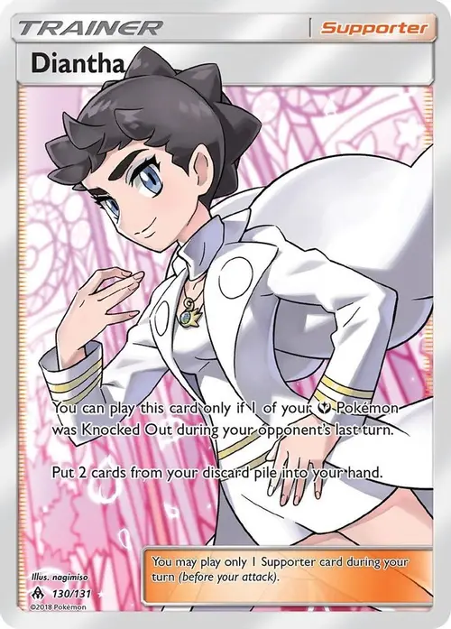Diantha (Full Art) card art