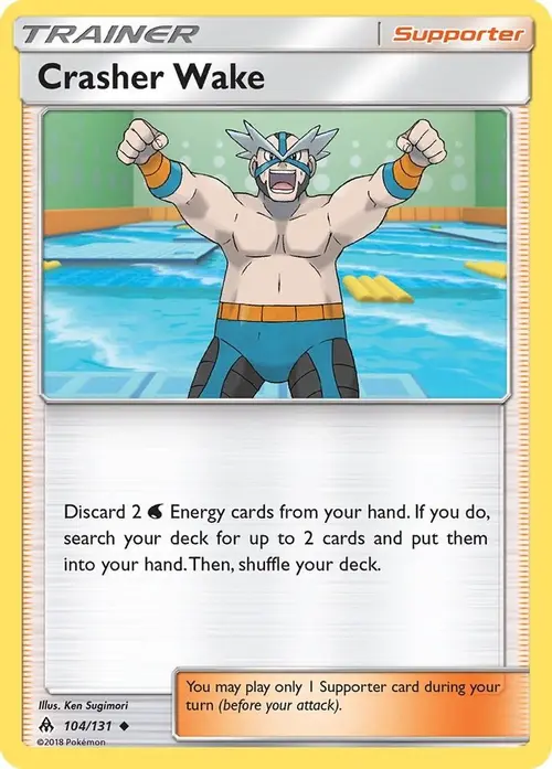 Crasher Wake card art