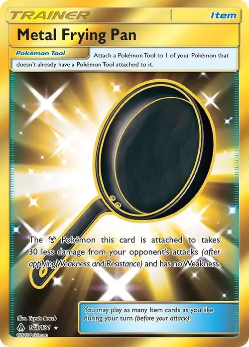 Metal Frying Pan (Secret) card art