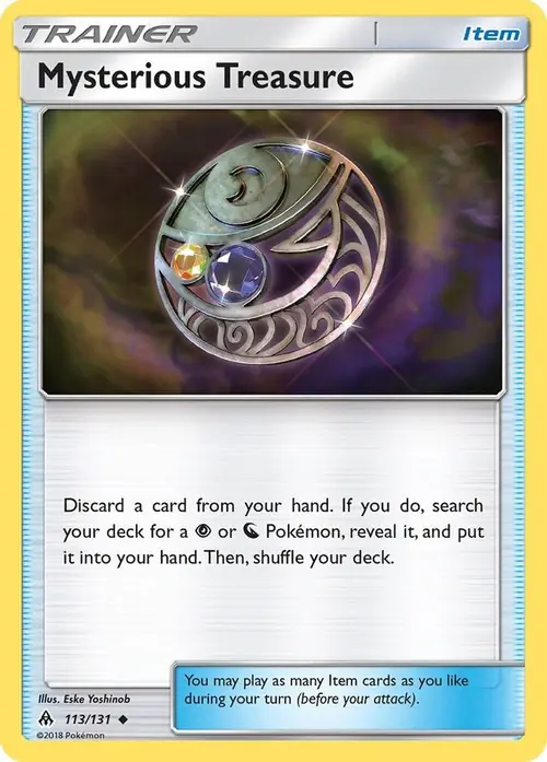 Mysterious Treasure card art