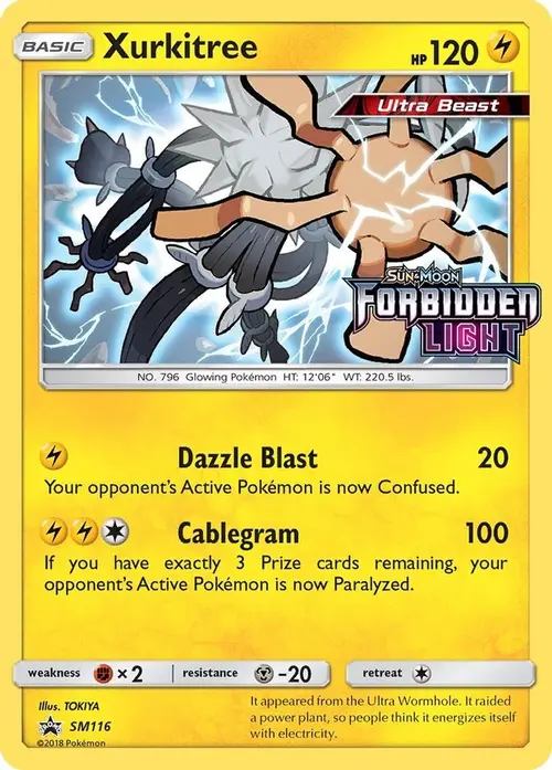 Xurkitree - SM116 (Prerelease) card art