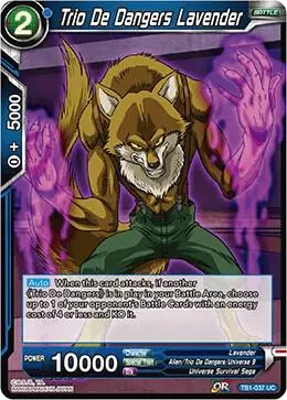 Trio De Dangers Lavender card art