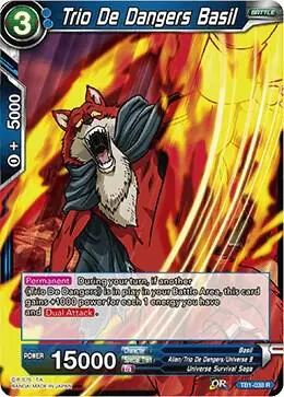 Trio De Dangers Basil card art