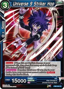 Universe 9 Striker Hop card art