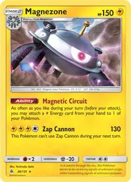 Magnezone - 36/131 (Prerelease Kit Exclusive) card art