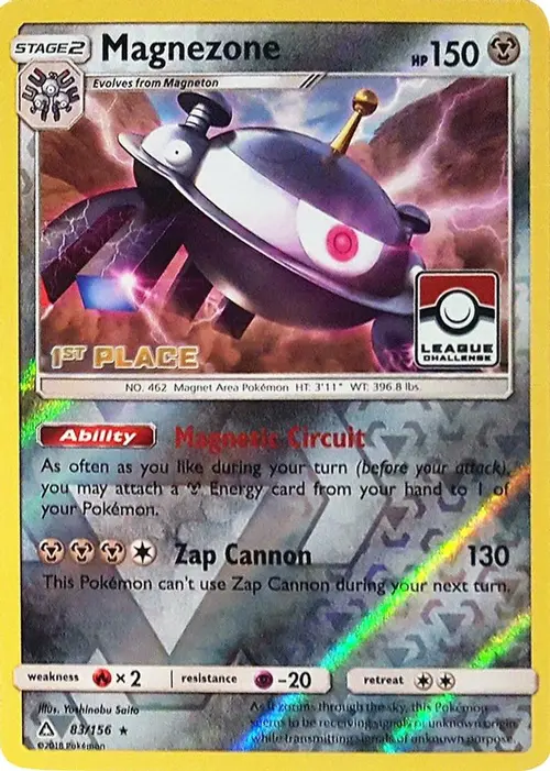 Magnezone - 83/156 (League Challenge) [1st Place] card art