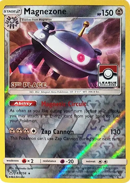 Magnezone - 83/156 (League Challenge) [3rd Place] card art
