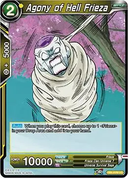 Agony of Hell Frieza card art