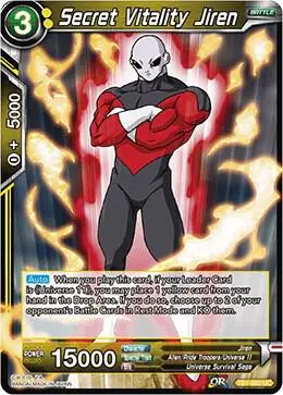 Secret Vitality Jiren card art