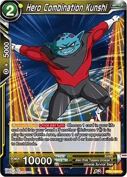 Hero Combination Kunshi card art