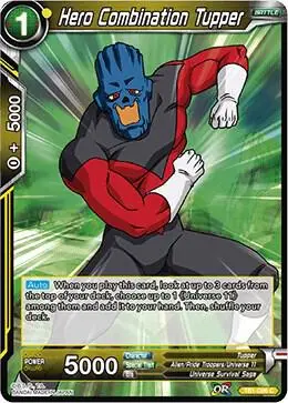 Hero Combination Tupper card art