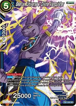 Beerus, Universe 7 Divine Vanquisher card art