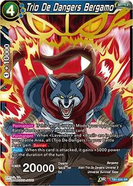 Trio De Dangers Bergamo card art