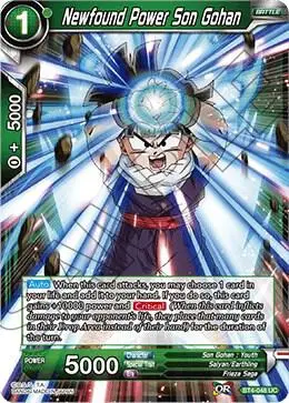 Newfound Power Son Gohan card art